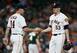 The Houston Astros demoted former closer Ken Giles after his ERA expanded to 4.99.
