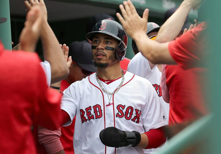 Mookie Betts and the Boston Red Sox are essentially a lock to be playing in October.