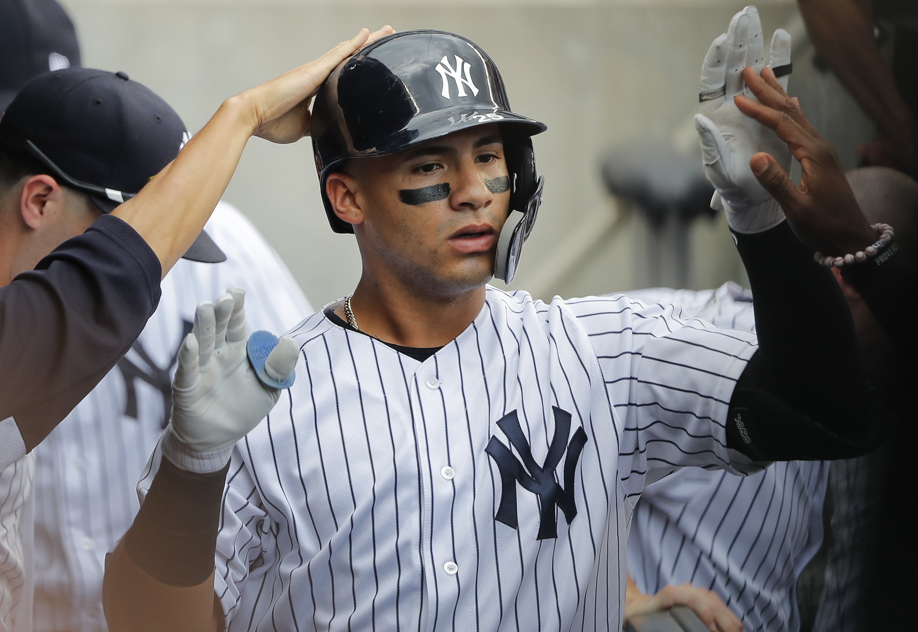 Gleyber Torres Arrives as Part of a Pinstriped Youth Movement - The New  York Times
