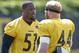 Pittsburgh Steelers linebacker Jon Bostic (51) and Tyler Matakevich (44)