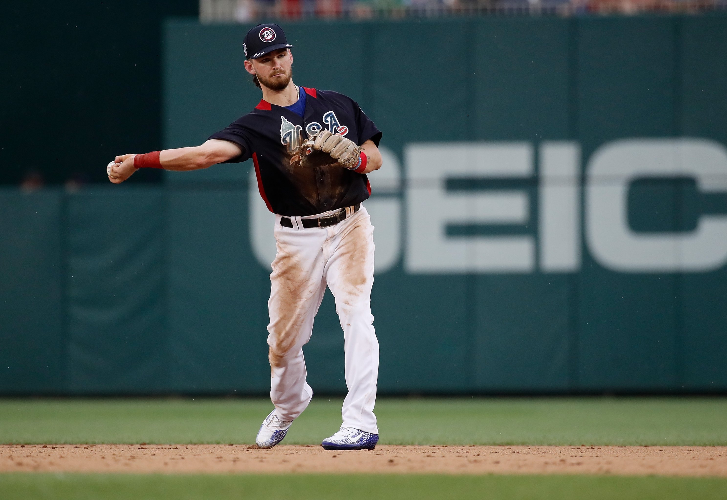 Tucker Barnhart after catching Hunter Greene: 'His stuff is electric