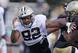 New Orleans Saints defensive end Marcus Davenport