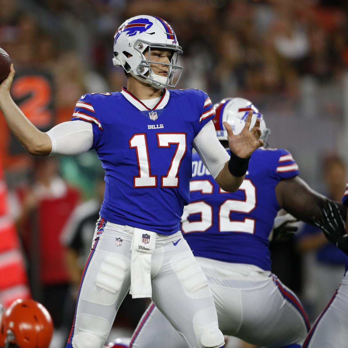 NFL Preseason Roundup Josh Allen Looks More Like Treasure Than 'Trash
