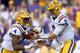 Nick Brossette and Joe Burrow