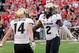 Jay MacIntyre and Laviska Shenault Jr.