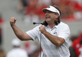 Georgia head coach Kirby Smart