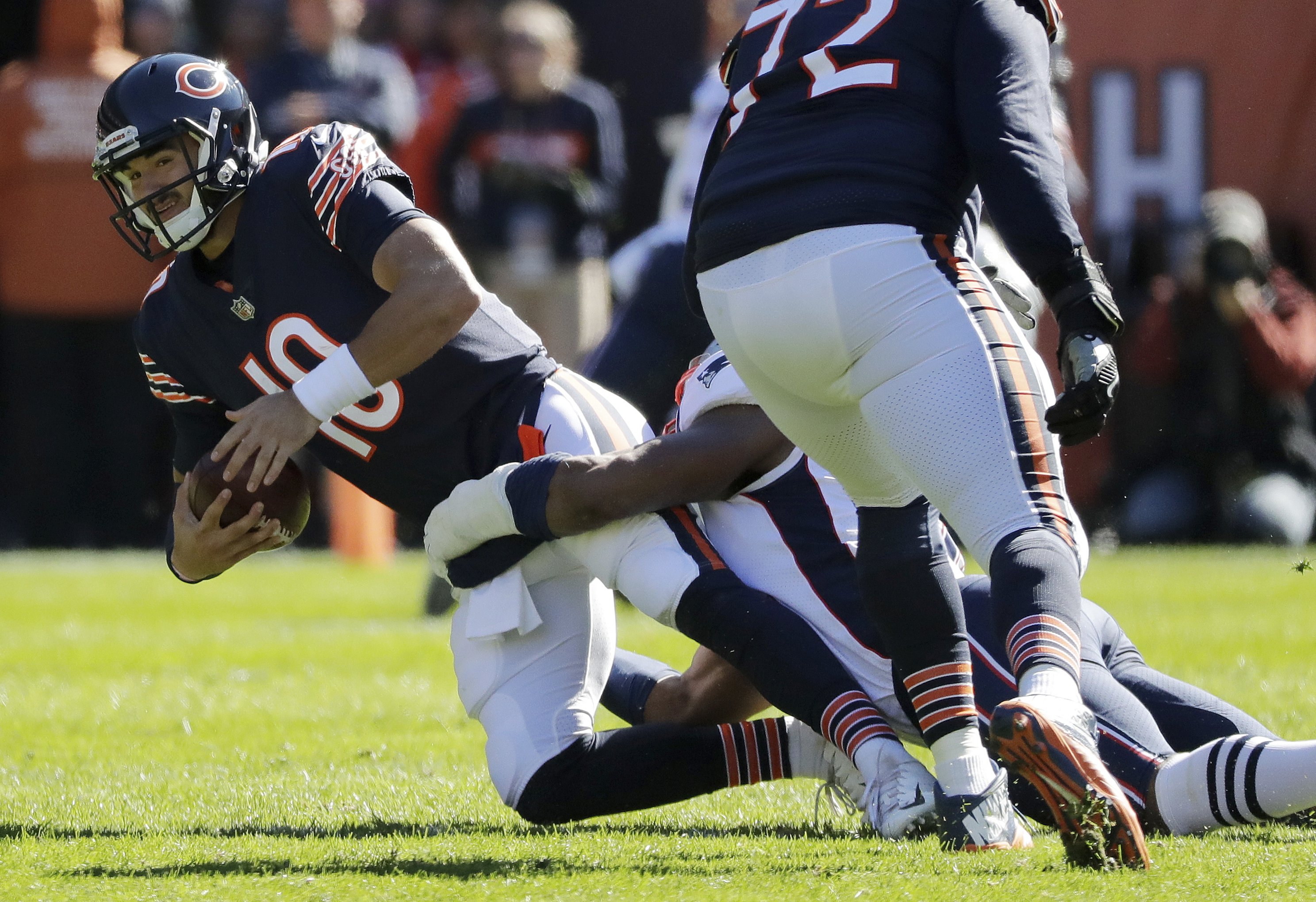 Preston Smith pops ball in the air on strip-sack of Tagovailoa