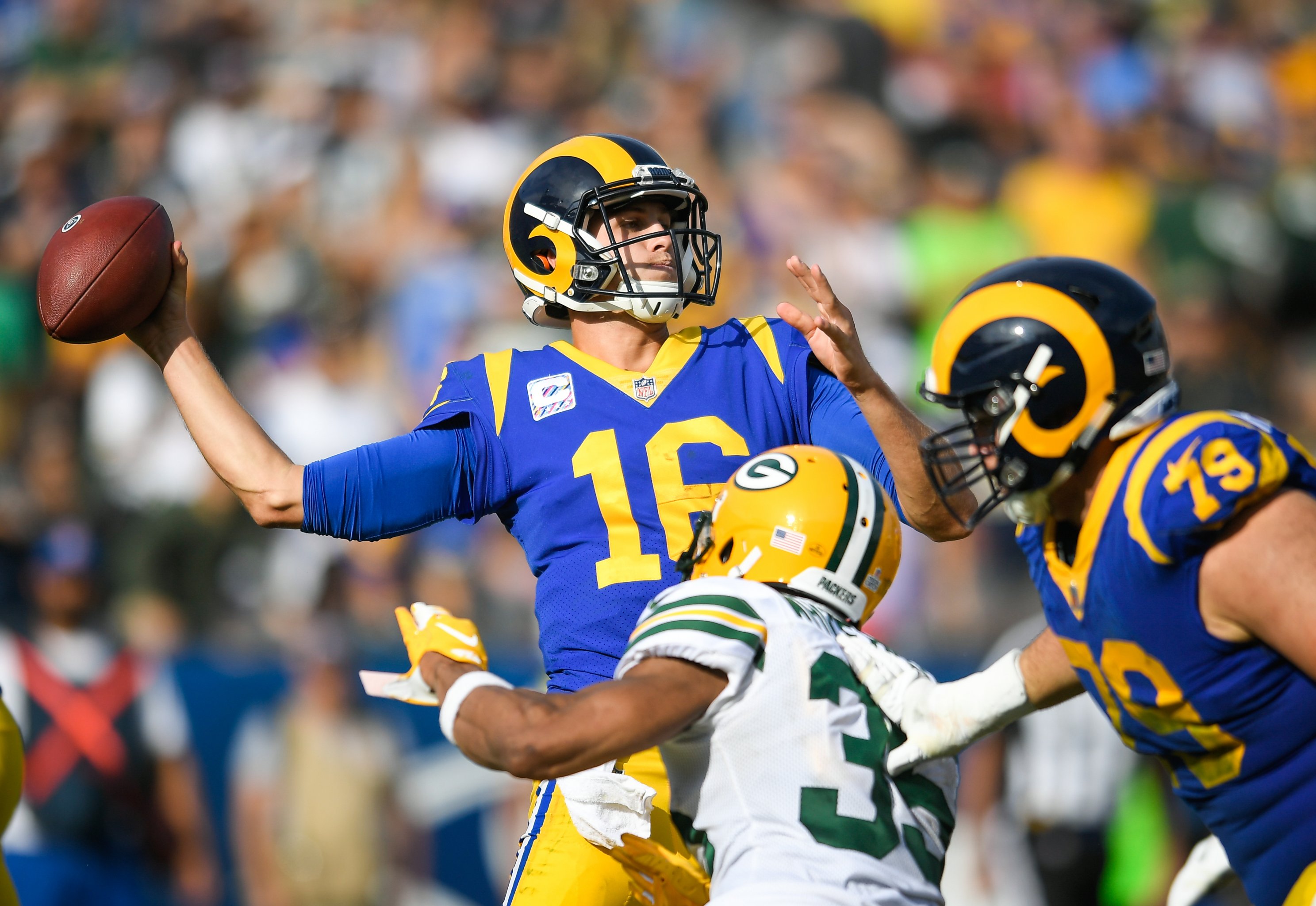 Baker Mayfield, Rams can't recreate prime-time magic in loss to Packers