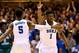 RJ Barrett (5) and Zion Williamson (1)