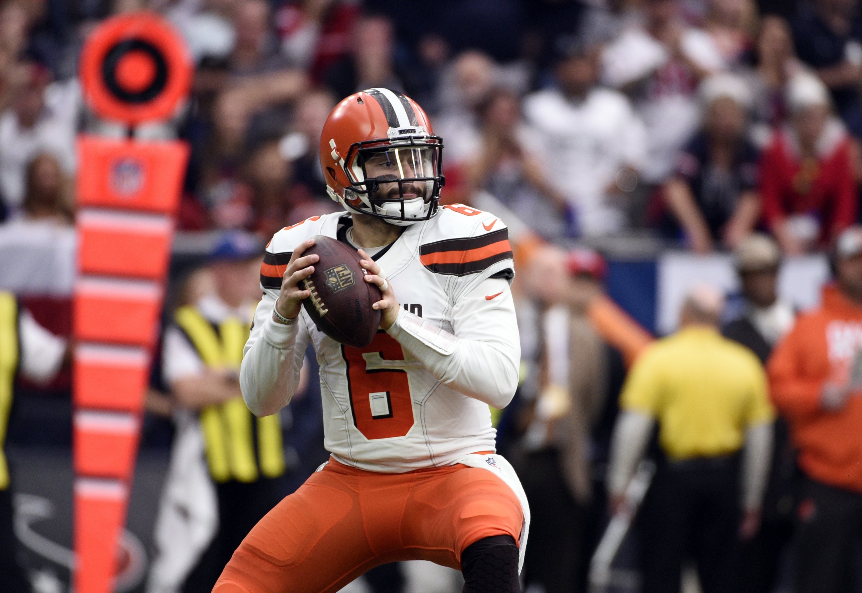 Arizona Cardinals defense forces three turnovers and harrasses Baker  Mayfield during 26-16 win in Carolina