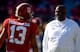 Tua Tagovailoa and Mike Locksley