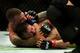 Renato Moicano chokes out Cub Swanson.