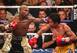 A rumored Mayweather vs. Pacquiao rematch set the stage for this fight.