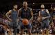 Cody Martin, Jordan Caroline and Caleb Martin
