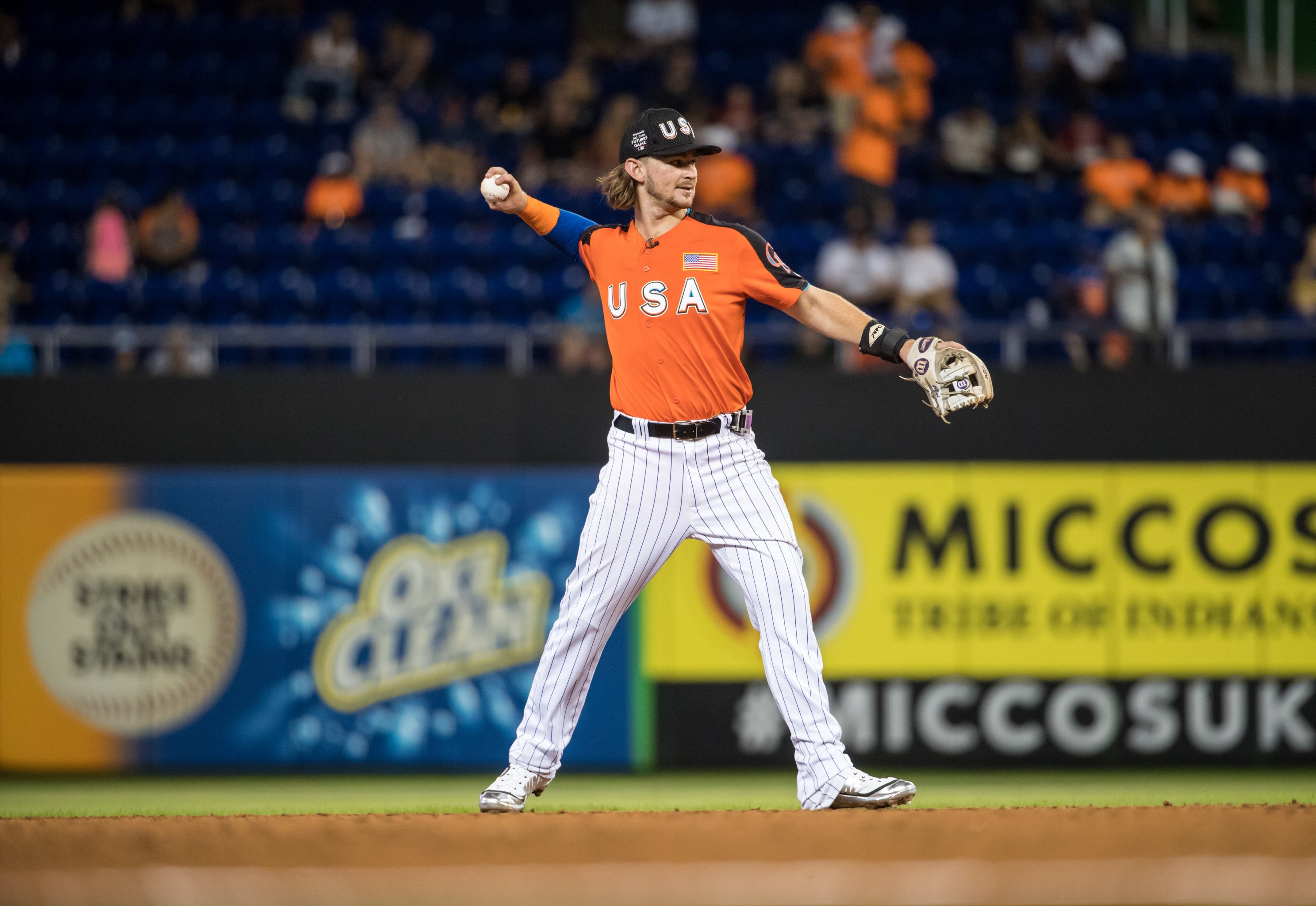 Astros' Colton Gordon Sees First Action in Team Israel Uniform