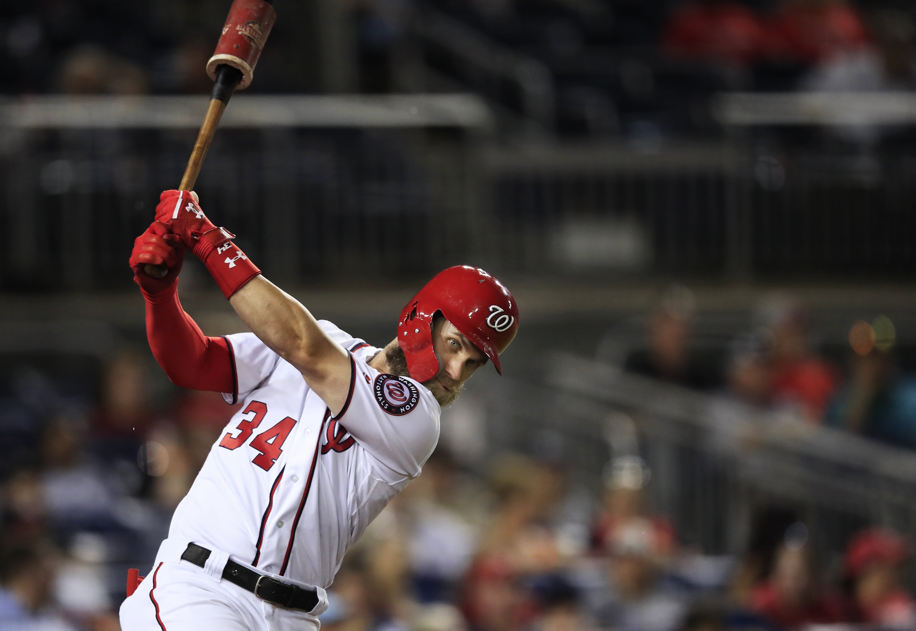 Blooper fools Bryce Harper into signing away his money