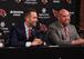 Arizona Cardinals head coach Kliff Kingsbury (left) and general manager Steve Keim
