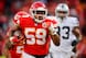 Kansas City Chiefs linebacker Reggie Ragland