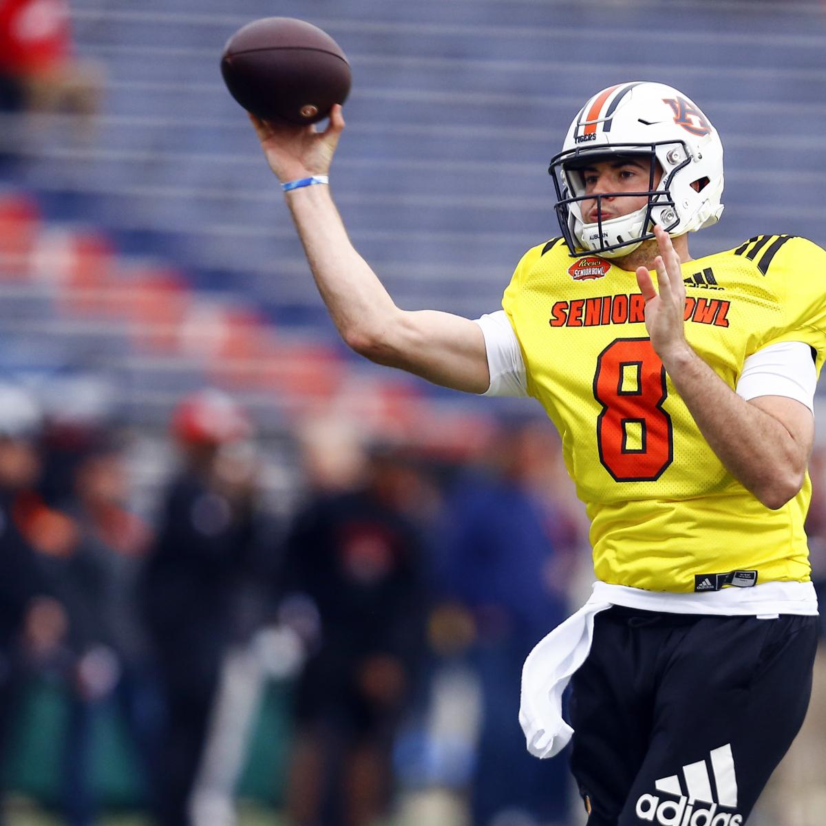 Senior Bowl Notebook QBs Take Center Stage on Day 1 News, Scores