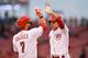 Eugenio Suarez and Joey Votto