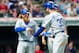 Justin Turner and Cody Bellinger
