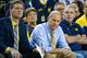 Luke Yaklich (left) and John Beilein
