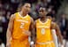 Grant Williams (2) and Jordan Bone (0)