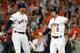 Carlos Correa (L) and Alex Bregman (R)