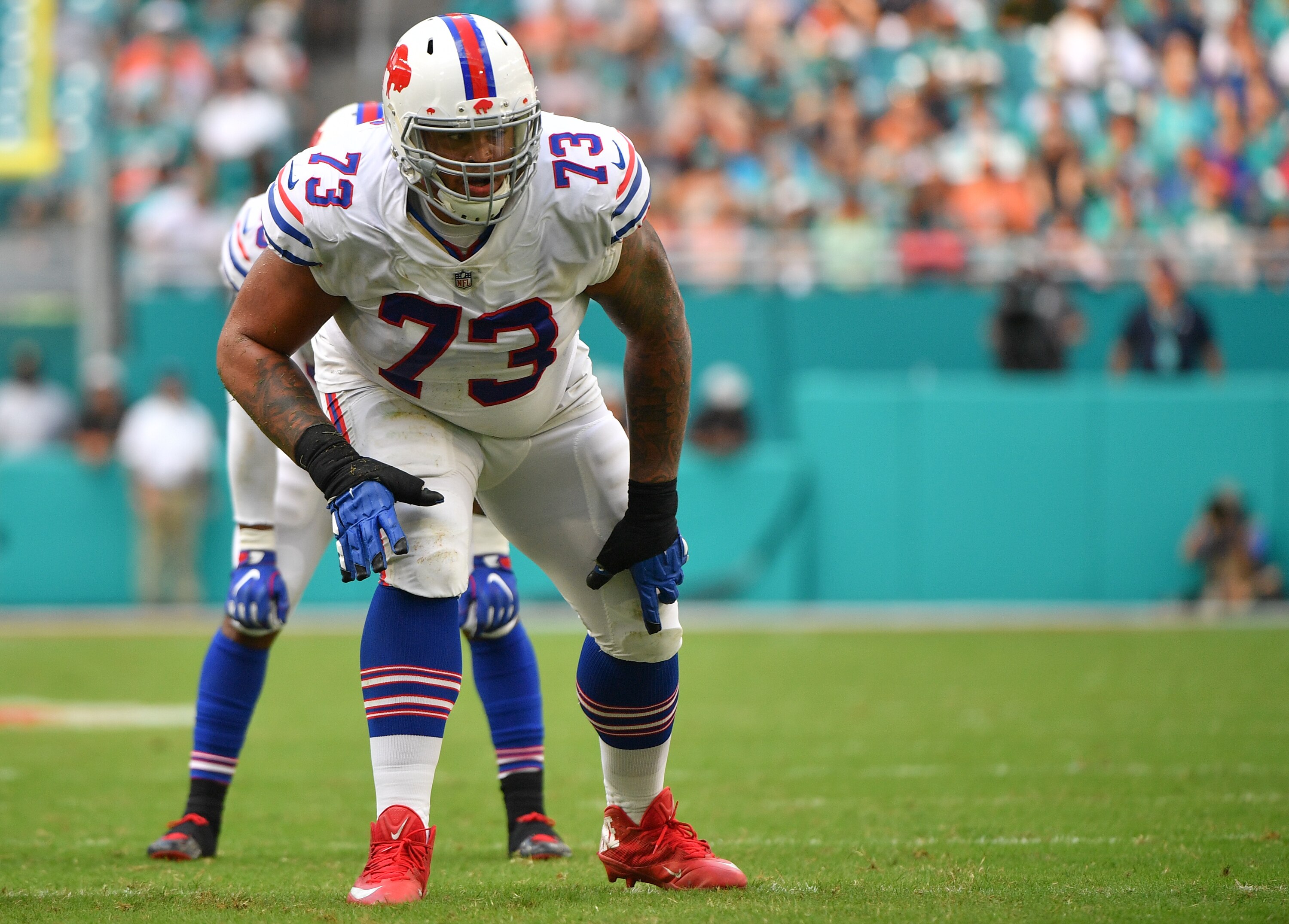 Buffalo Bills left tackle Dion Dawkins