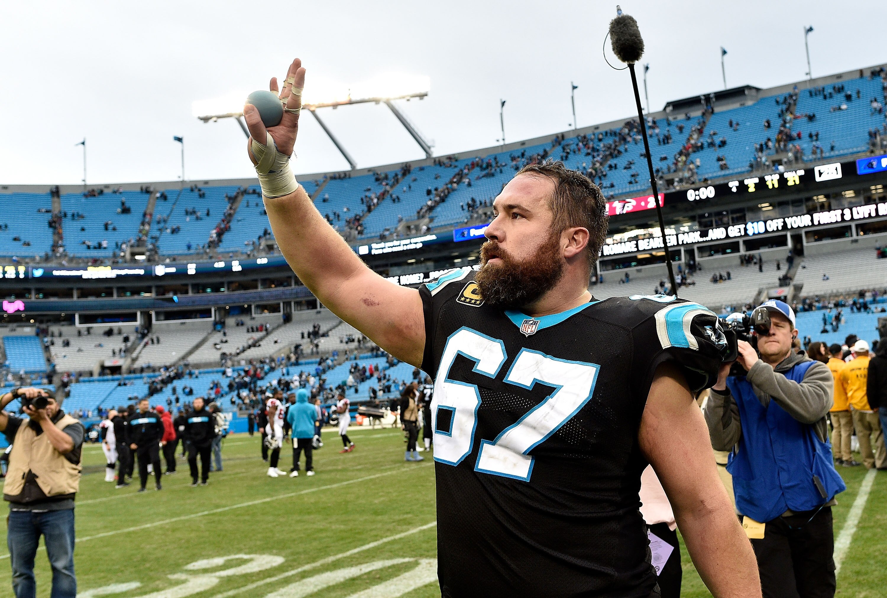 Carolina Panthers center Ryan Kalil