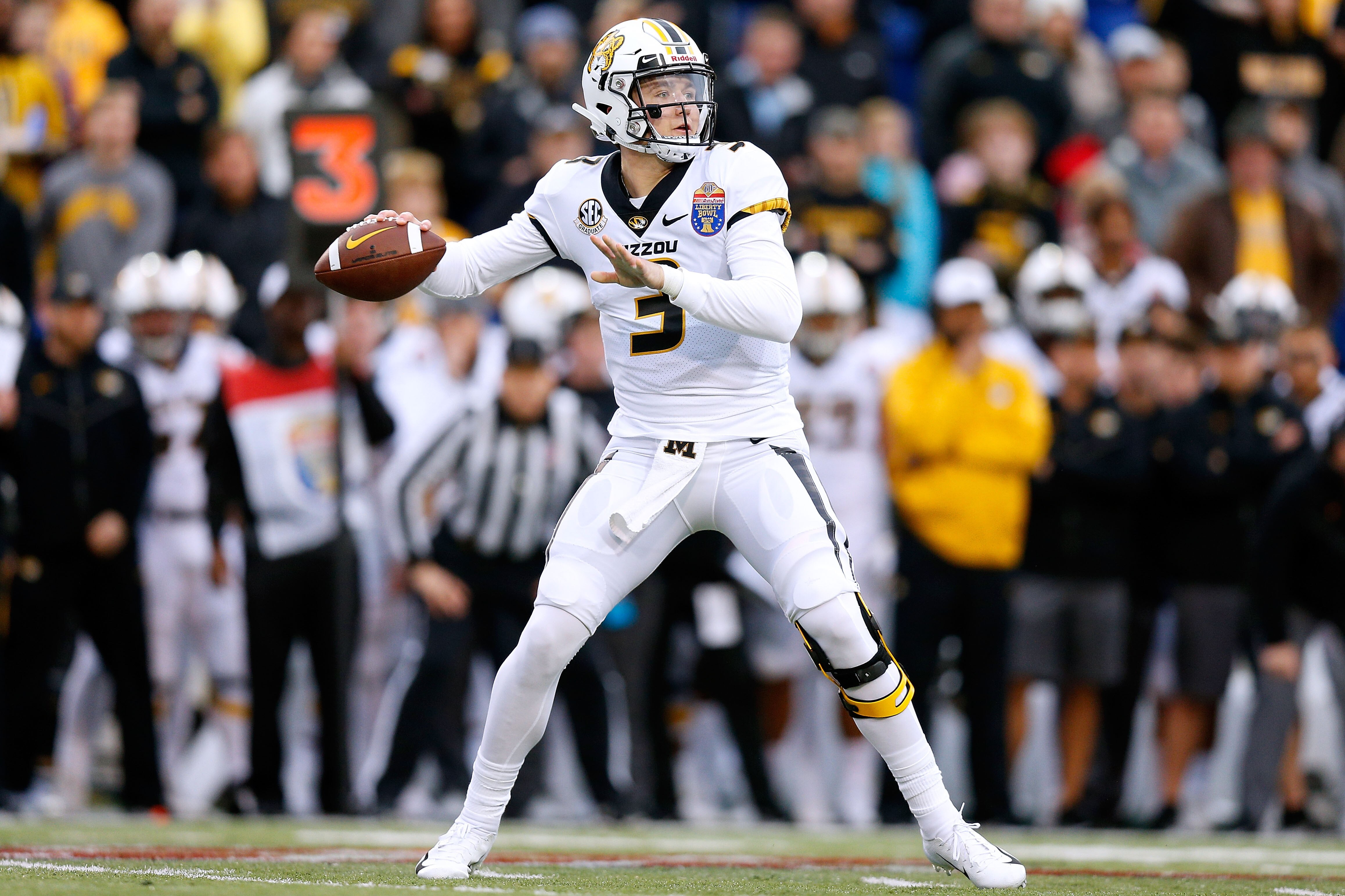 Missouri quarterback Drew Lock