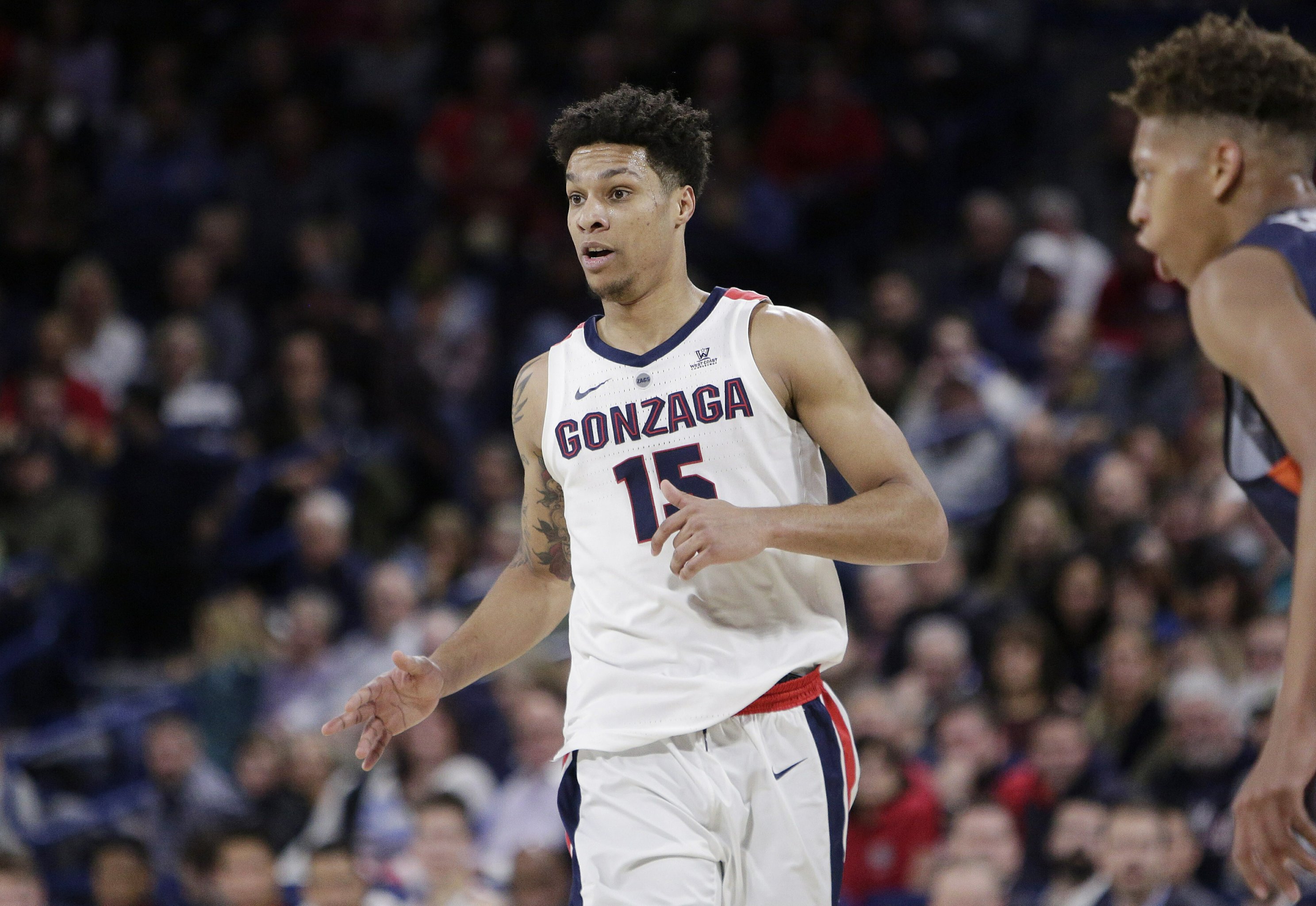 Gonzaga vs. Tennessee: Brandon Clarke shows off NBA potential with monster  block at the rim 