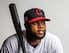 Cleveland Indians designated hitter Carlos Santana