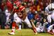 Free agent edge-rusher Justin Houston