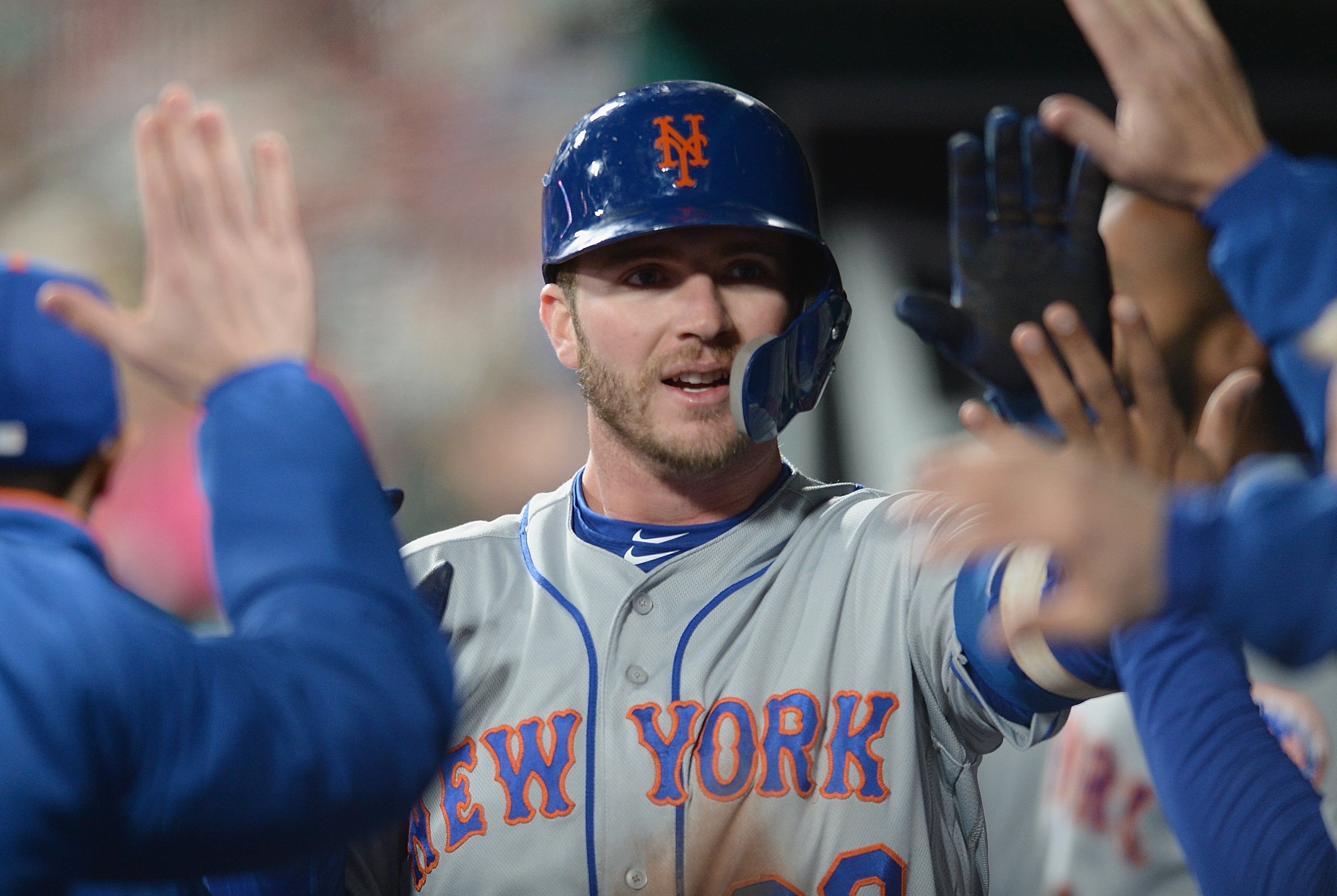 Mets ride Pete Alonso, Carlos Carrasco's big nights to rout of Marlins