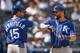 Whit Merrifield (L) and Alex Gordon (R)