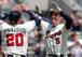Josh Donaldson (L) and Freddie Freeman (R)
