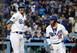 Cody Bellinger (L) and Justin Turner (R)