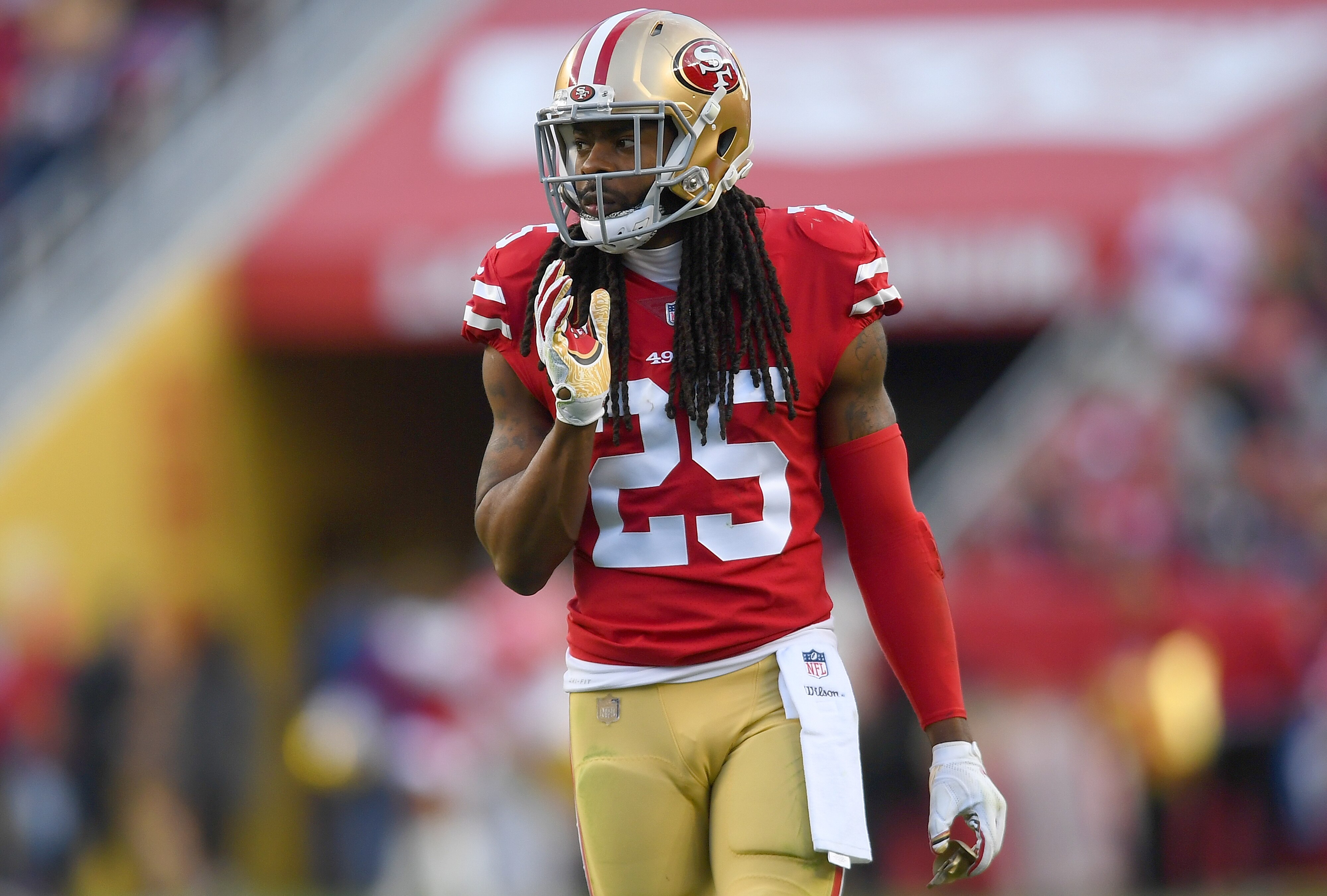 San Francisco 49ers cornerback Richard Sherman