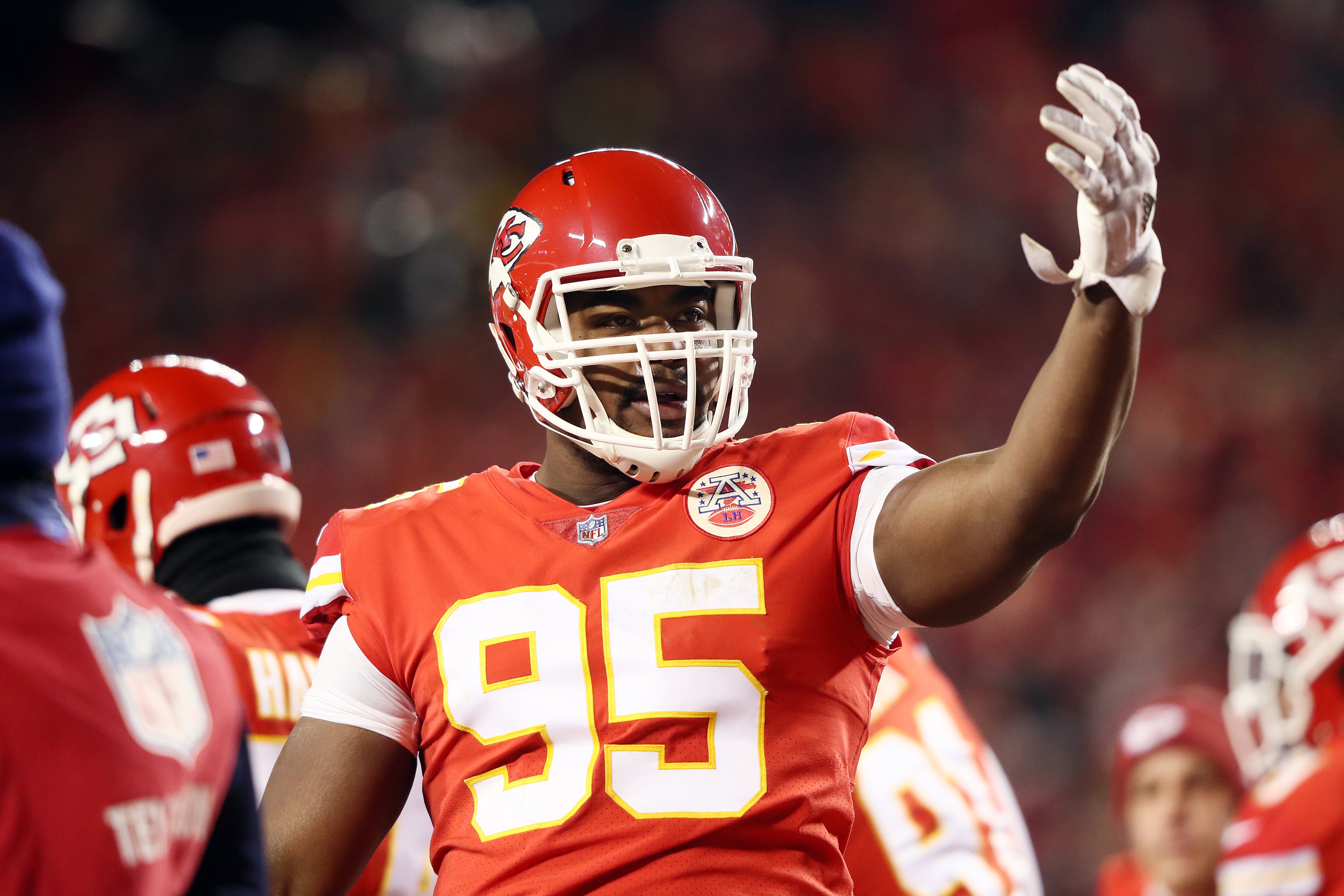 Kansas City Chiefs defensive tackle Chris Jones