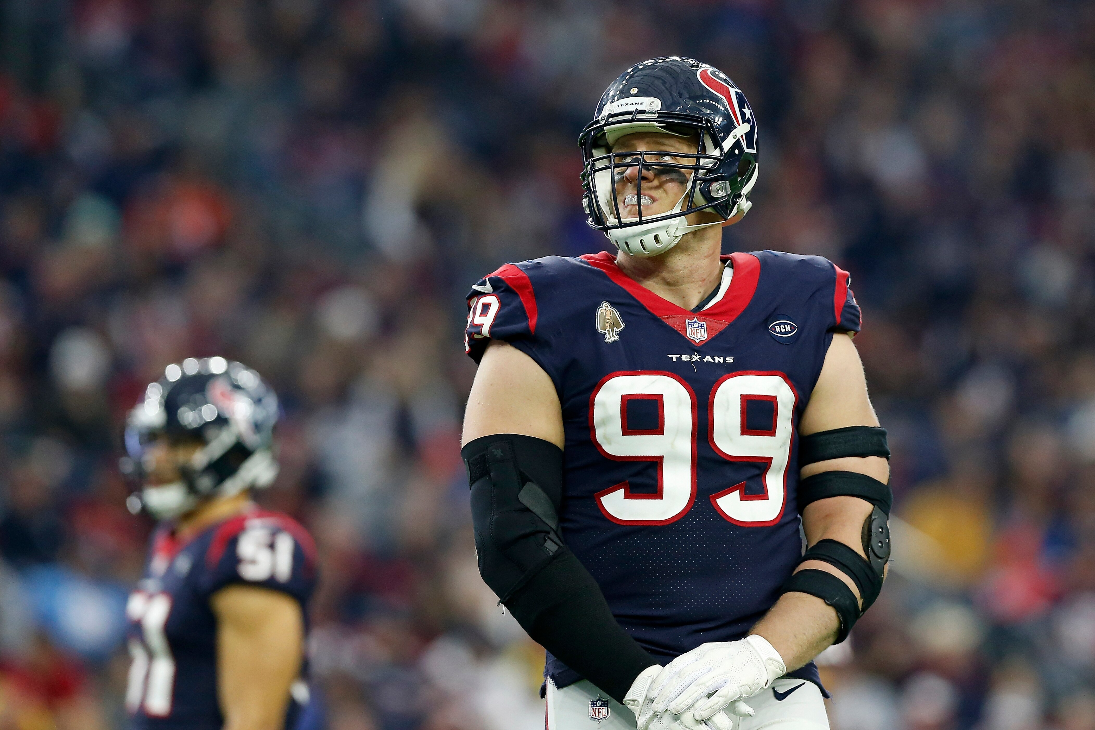 Houston Texans defensive end J.J. Watt