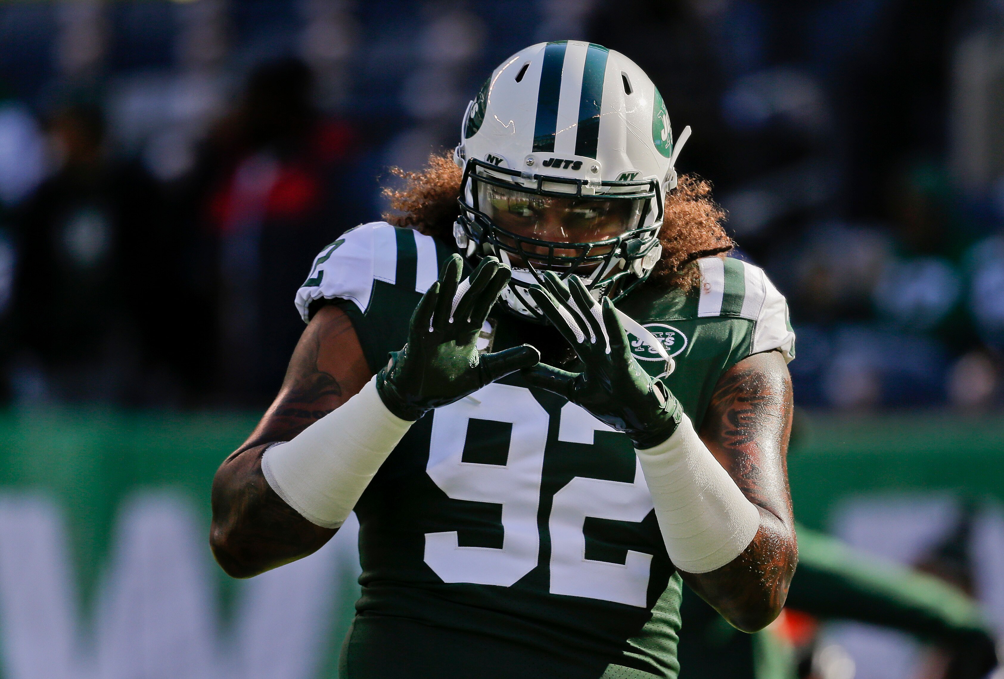 New York Jets defensive lineman Leonard Williams