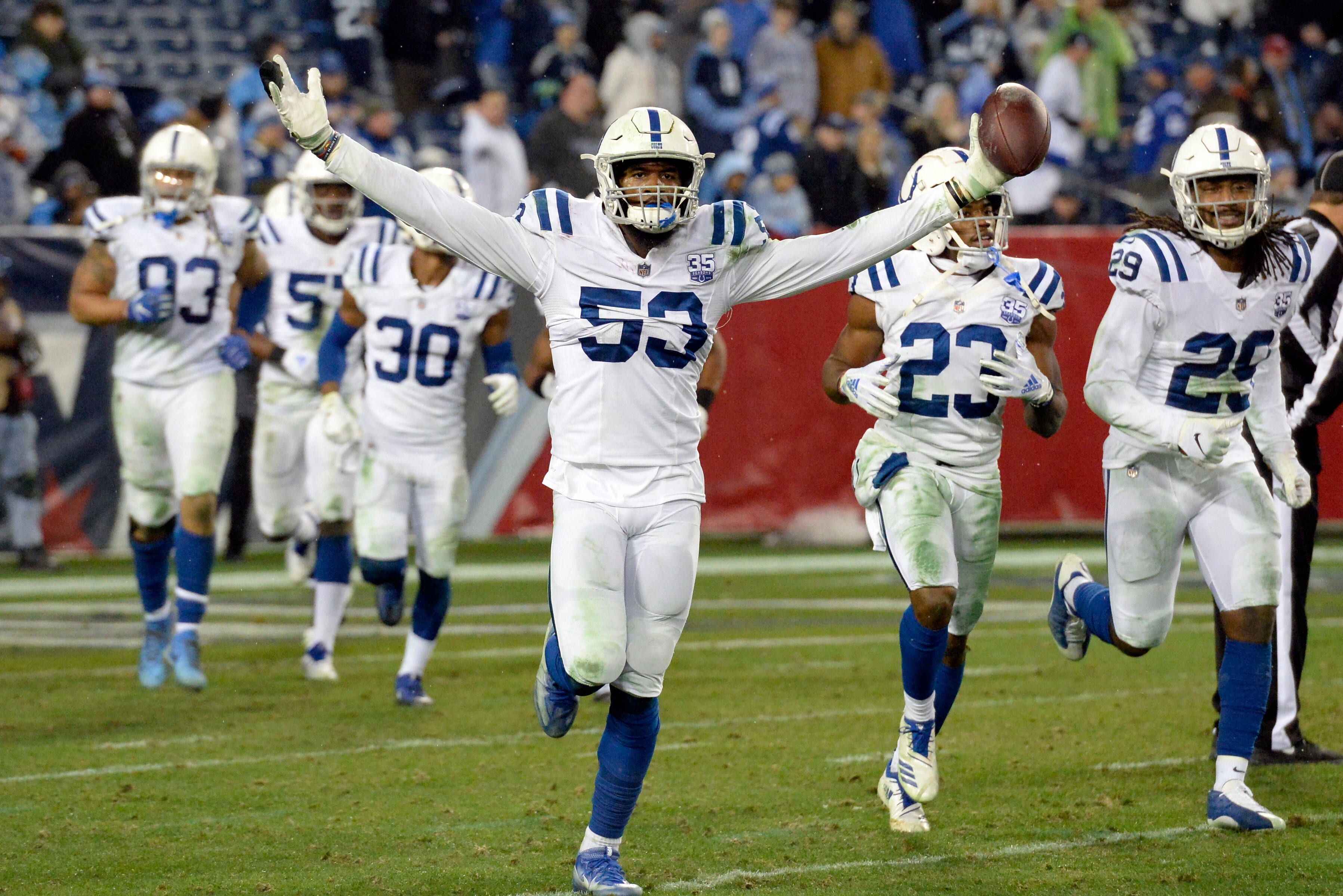 Indianapolis Colts linebacker Darius Leonard