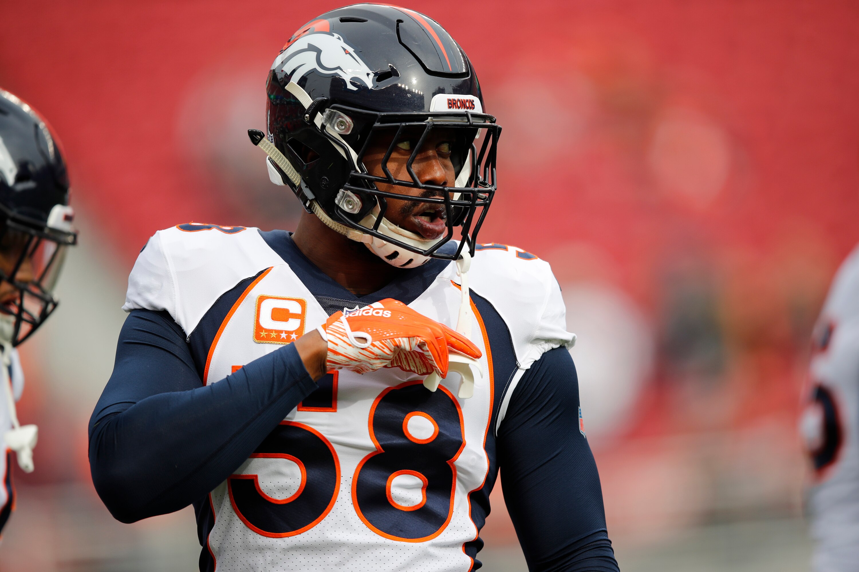 Denver Broncos edge-rusher Von Miller