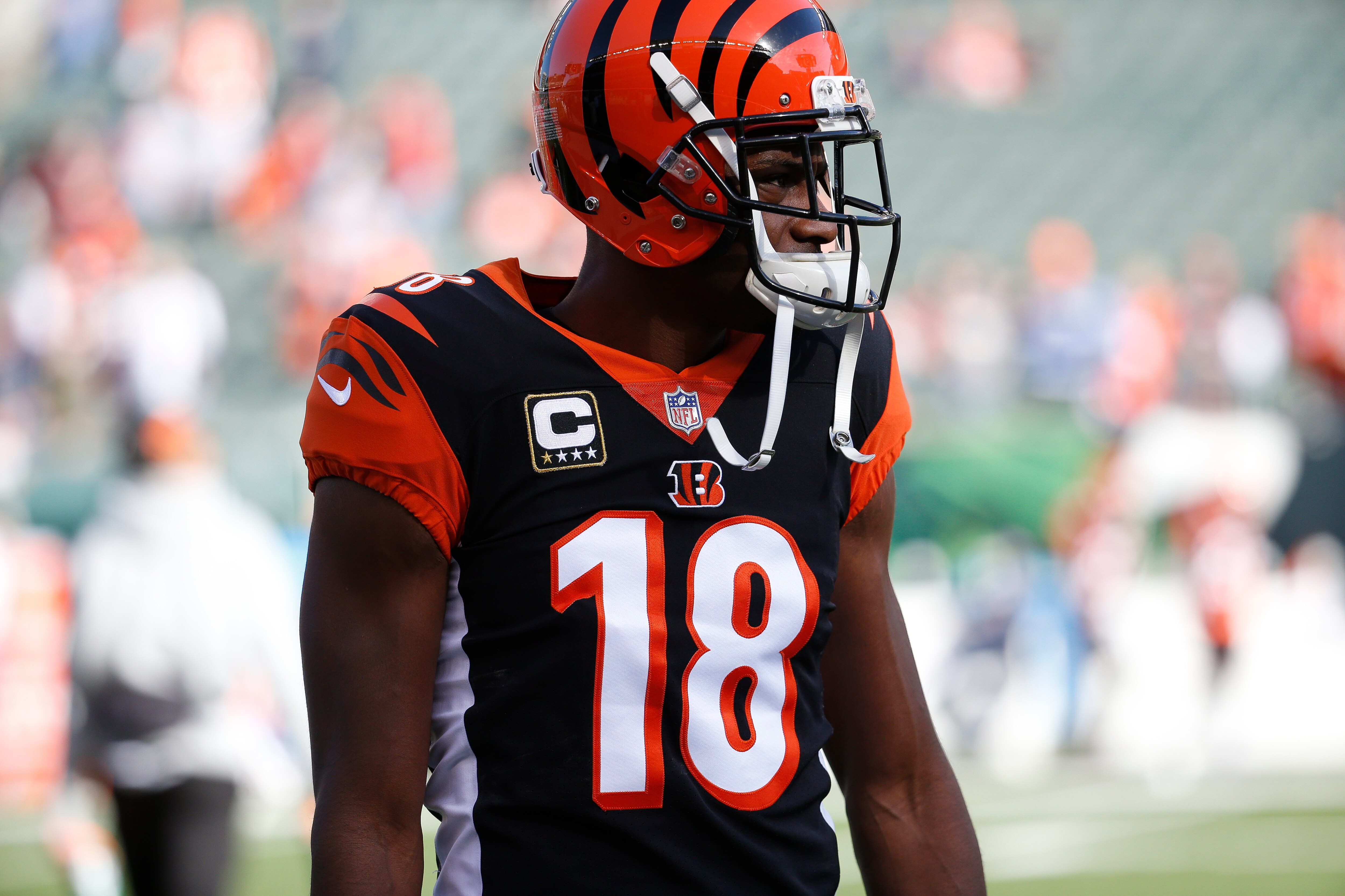 Wide receiver A.J. Green