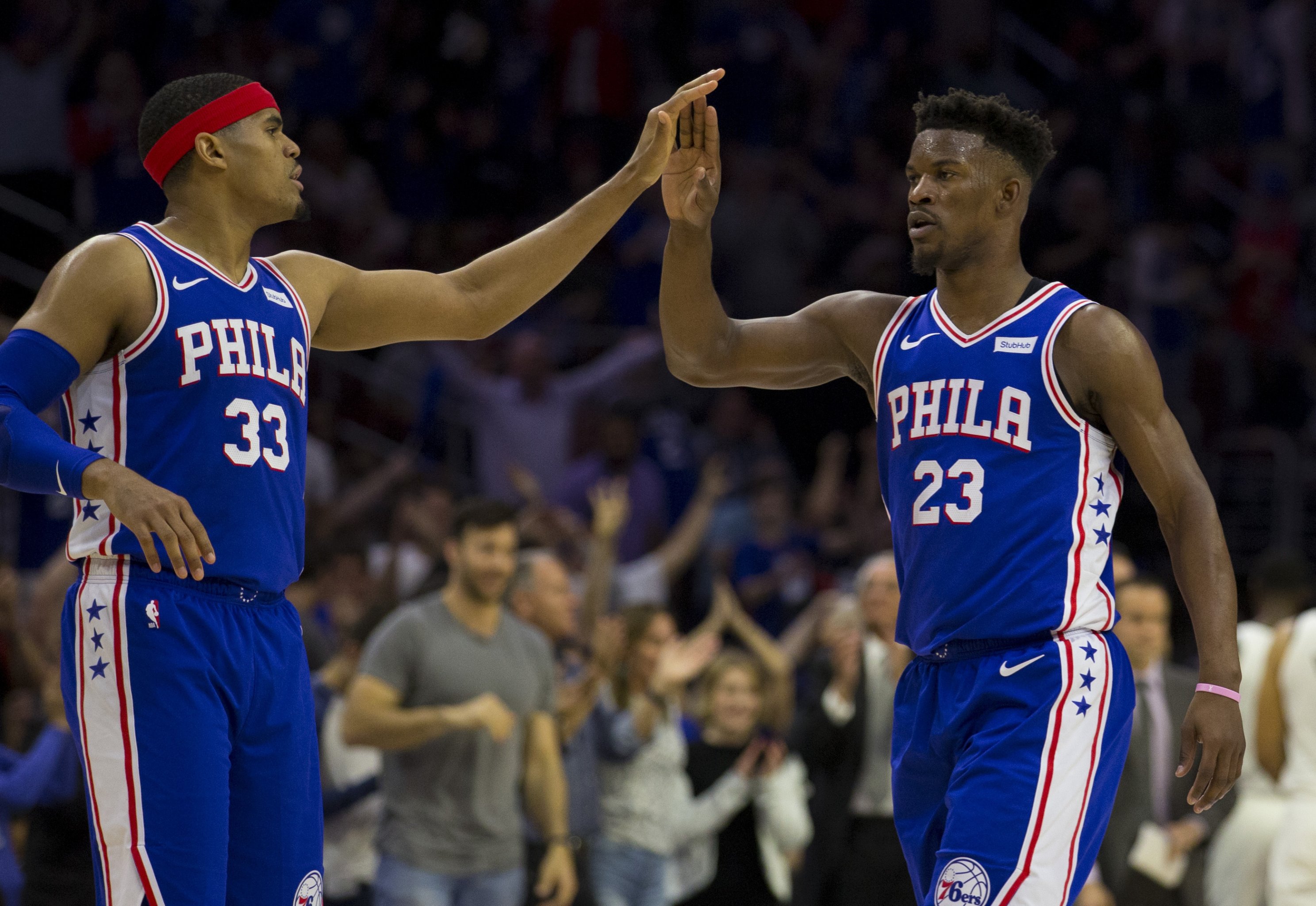 Jimmy Butler: 76ers apologize for offensive tweets from Mike Muscala's dad