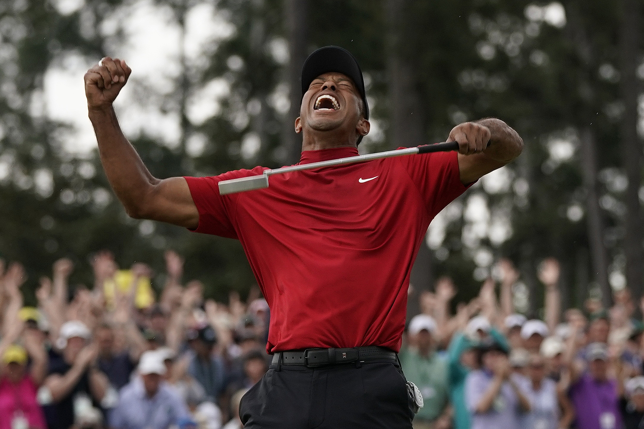 Tiger Woods was just part of the biggest group of celebrities to