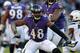 Baltimore Ravens linebacker Patrick Onwuasor