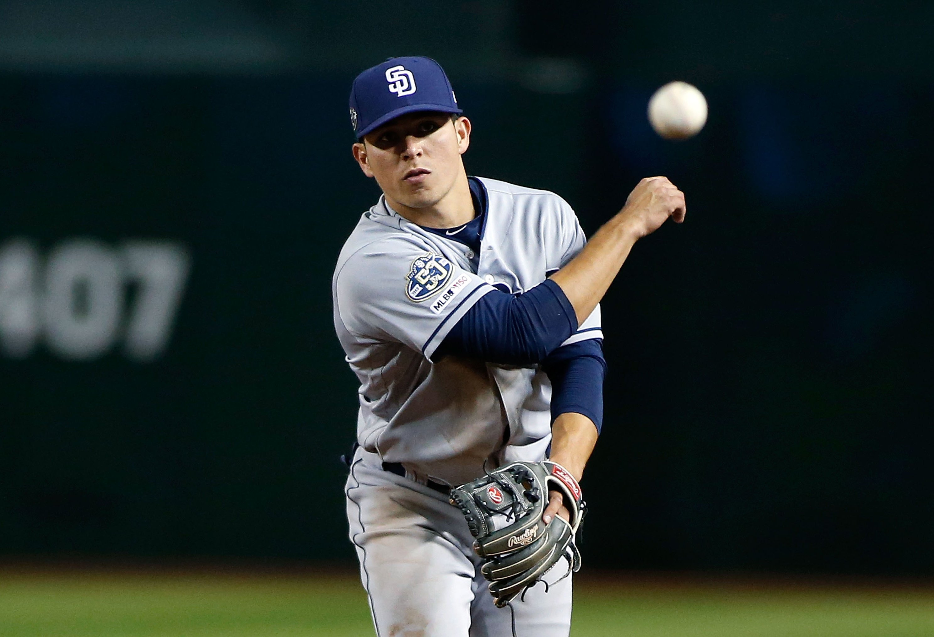 Brewers infielder Luis Urias talks about his recovery from bone surgery on  his left hand.