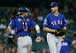 Jeff Mathis (L) and Mike Minor (R)
